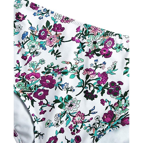 Floral strappy two piece swimsuit - Picture 3 of 3